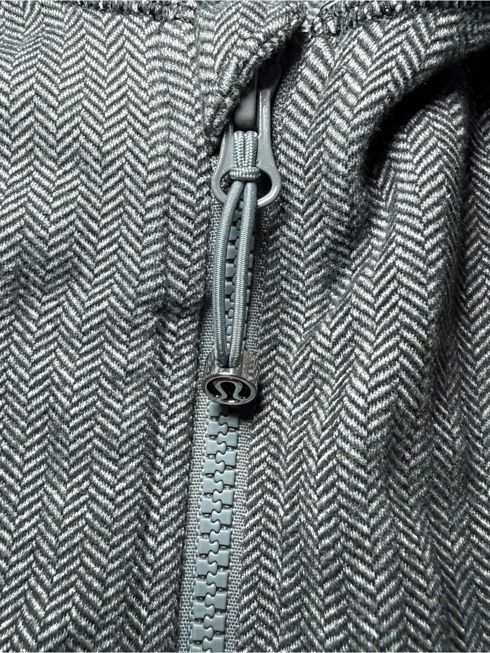 Lululemon Jacket Womens 6 Gray Daily Practice Hooded Full Zip Flecked Athletic